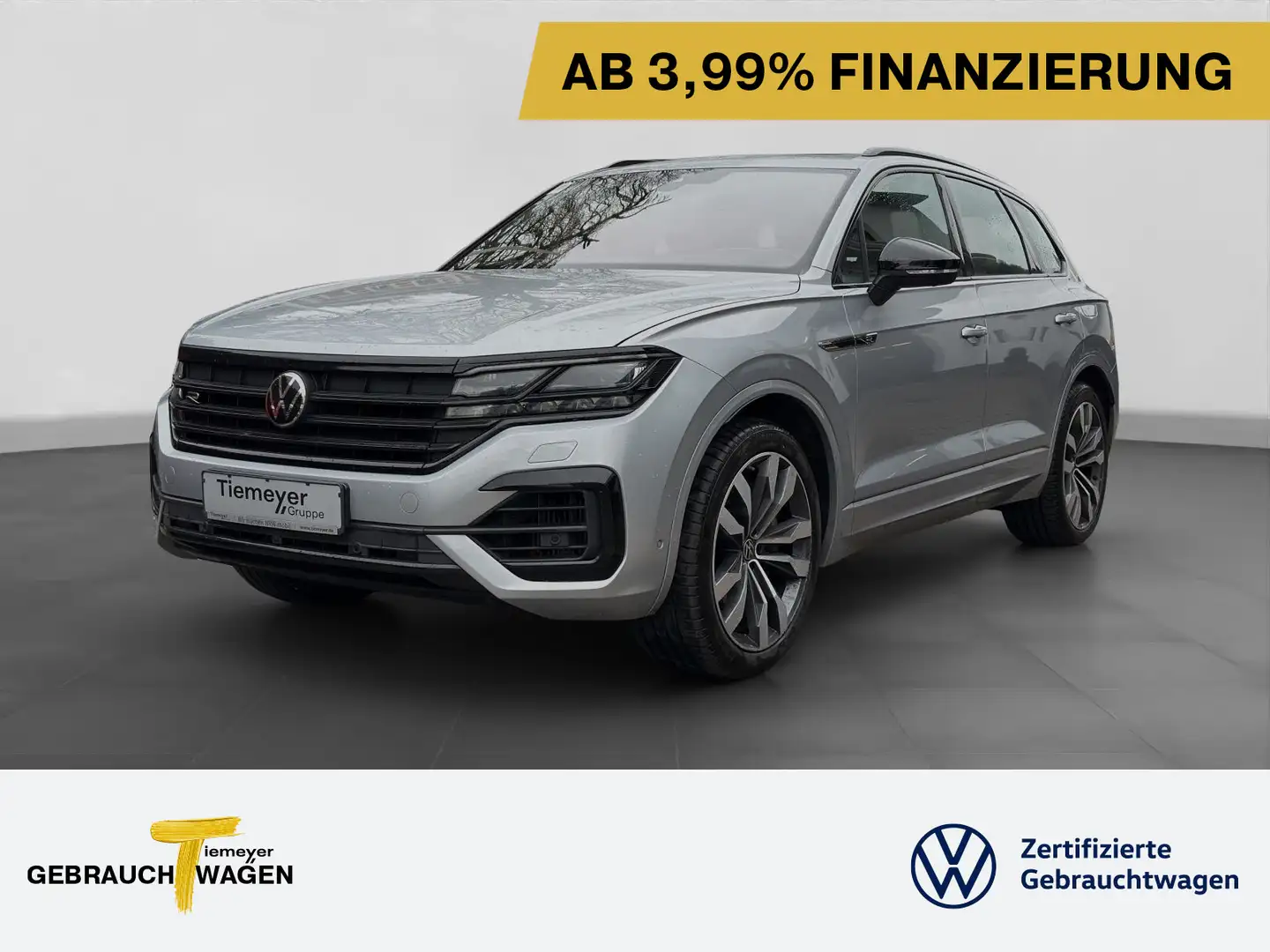 Volkswagen Touareg R LM21 PANO AHK DYNAUDIO HEAD-UP Silber - 1