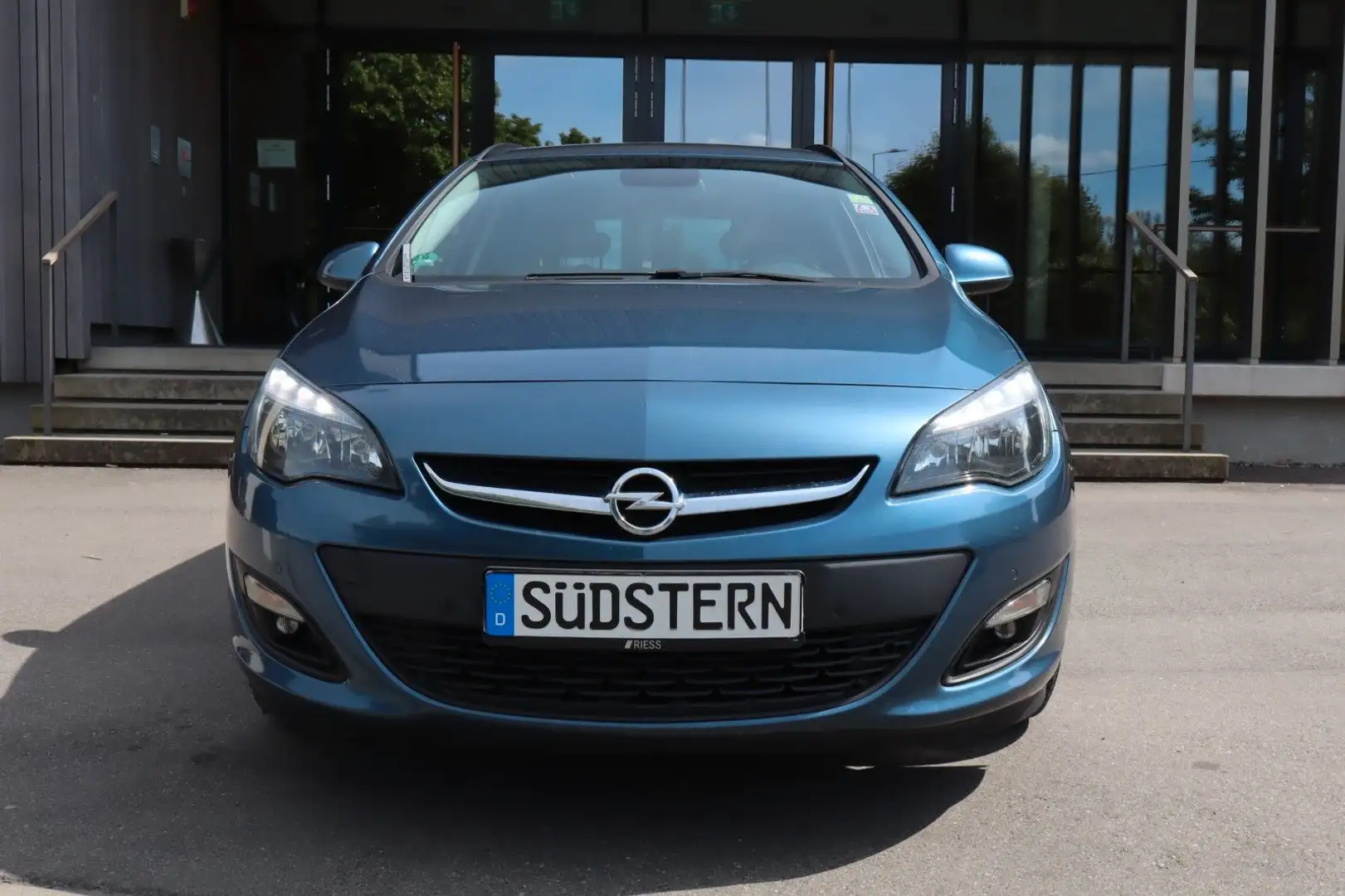 Opel Astra J Sports Tourer Style/Navi/Klima/AHK Blu/Azzurro - 2