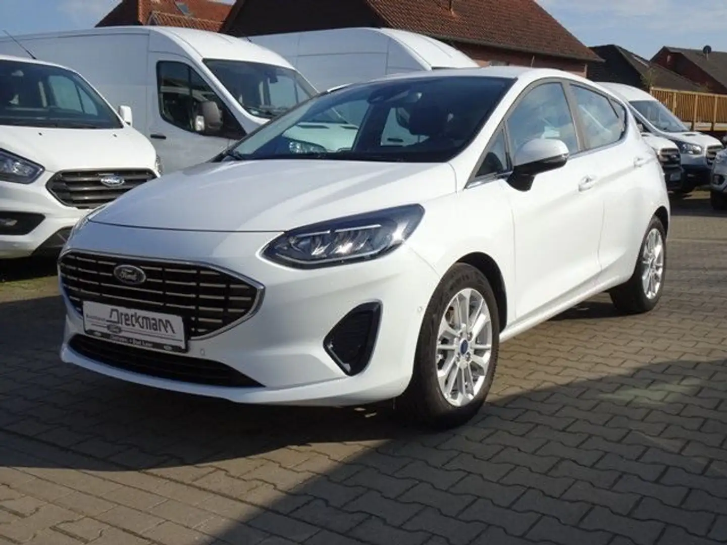 Ford Fiesta Titanium Weiß - 1