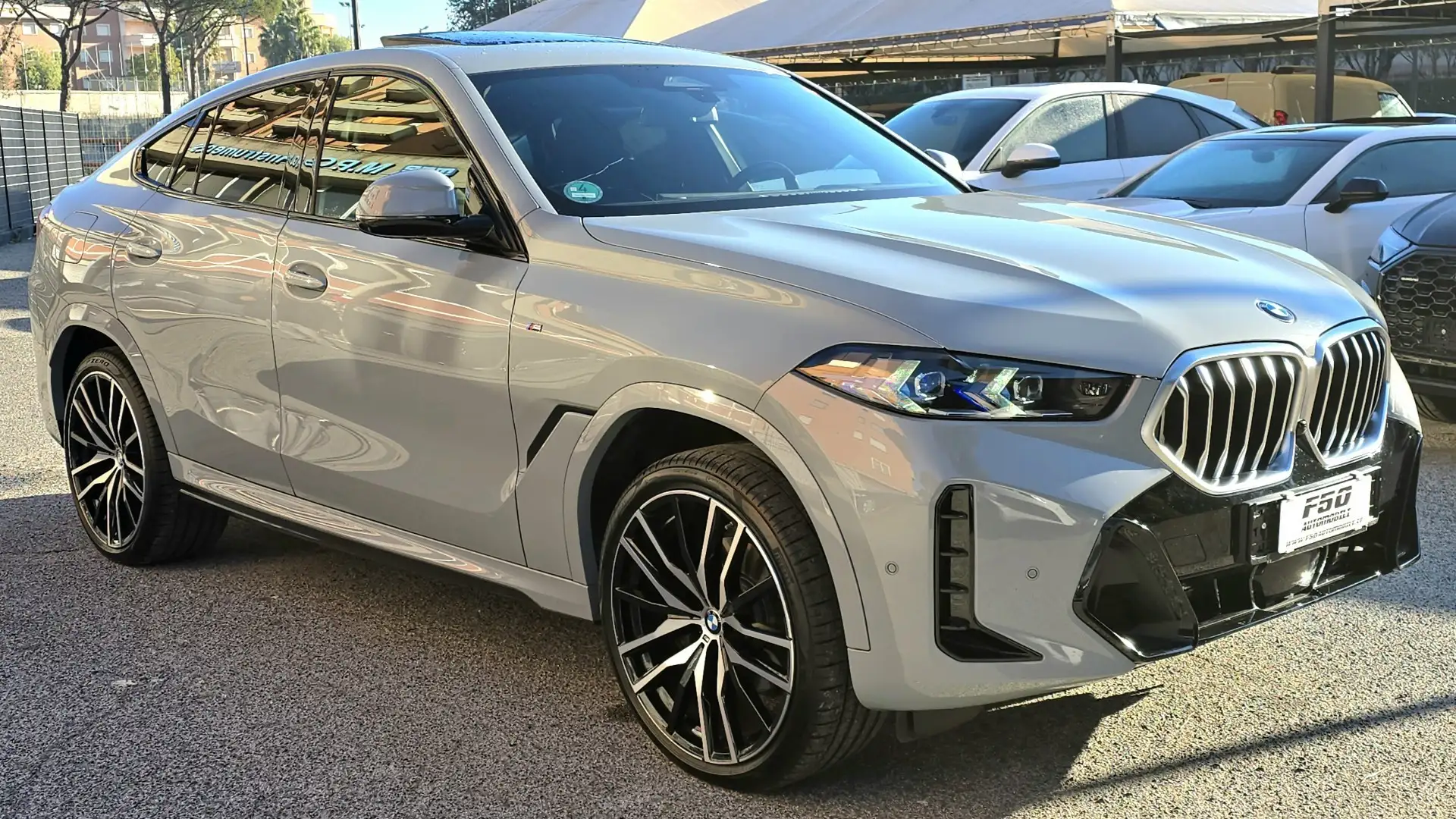 BMW X6 xdrive30d Msport auto in sede foto Grigio - 2