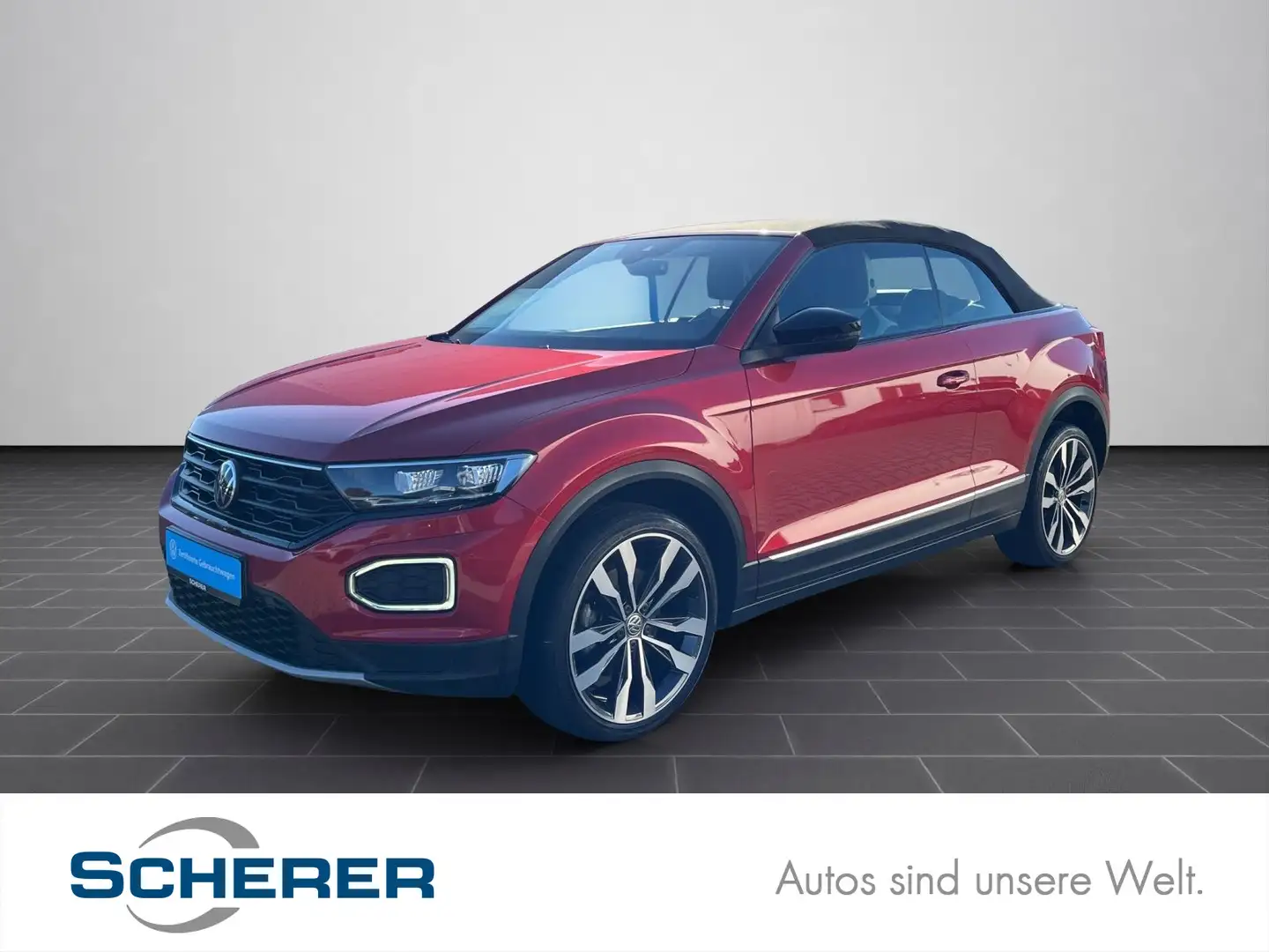 Volkswagen T-Roc 1,5 TSI Style NAVI/LED/Klimaauto Rot - 1