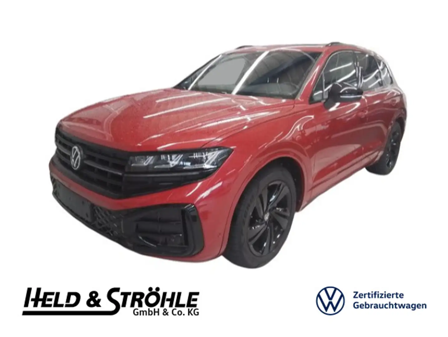 Volkswagen Touareg R-Line 3.0 TDI 4M AHK PANO STHZ NP:115T€ Rouge - 1