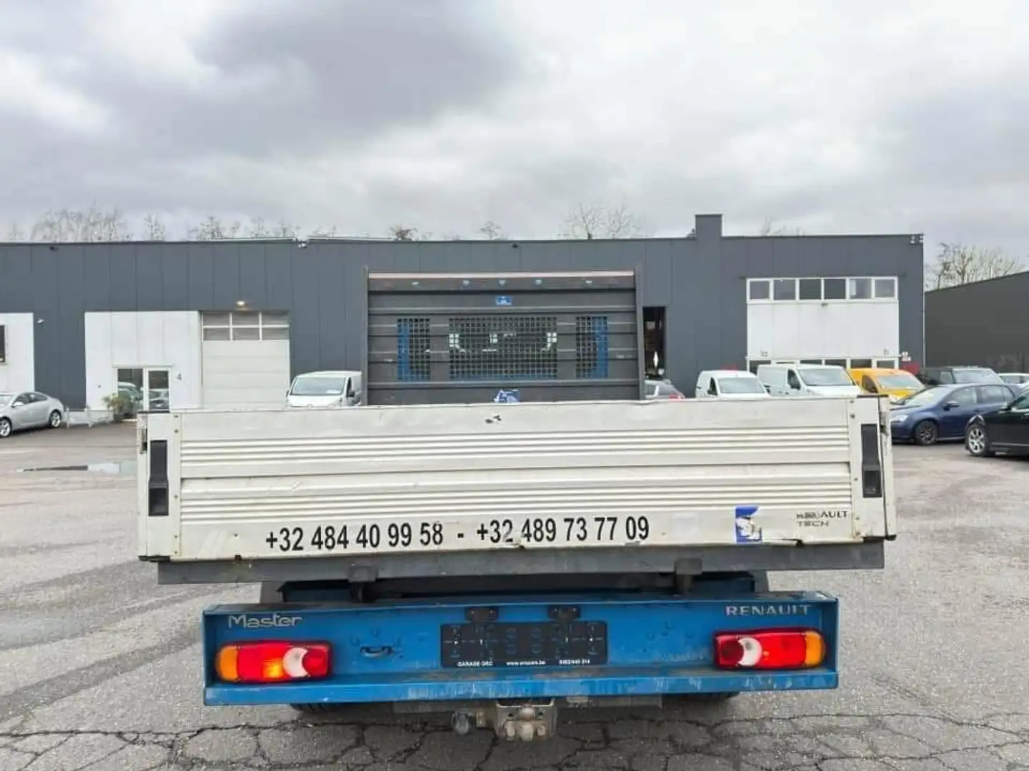 Renault Master DoKa Pritsche L3H1 T35 2.3dCi 7 PL Blauw - 2