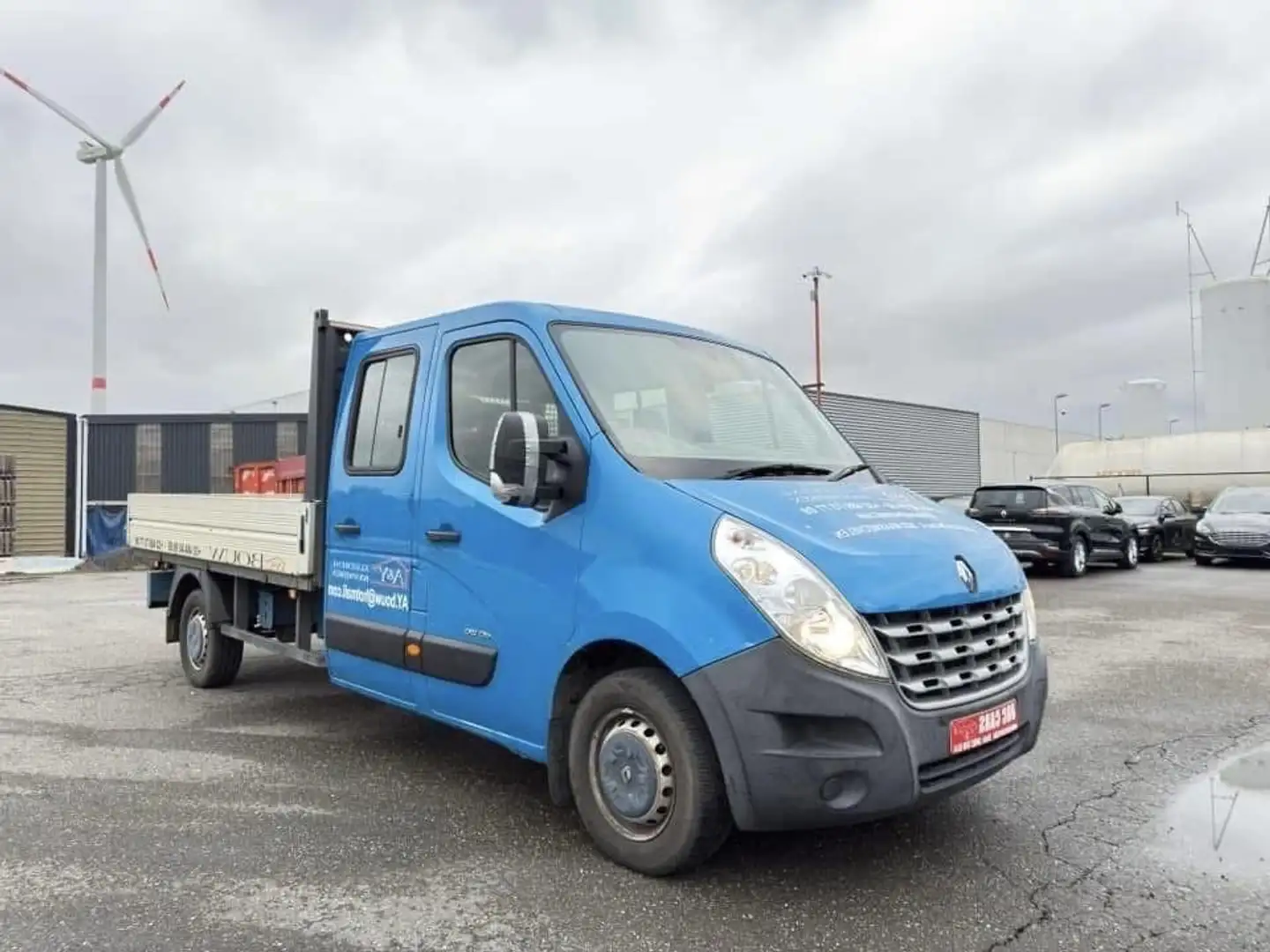 Renault Master DoKa Pritsche L3H1 T35 2.3dCi 7 PL Blauw - 1