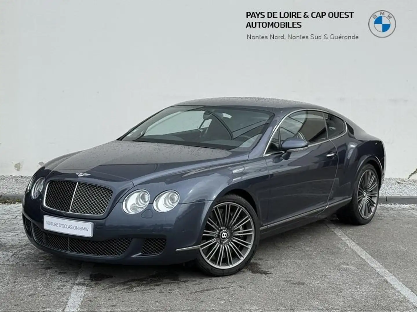 Bentley Continental GT 6.0 Bleu - 1