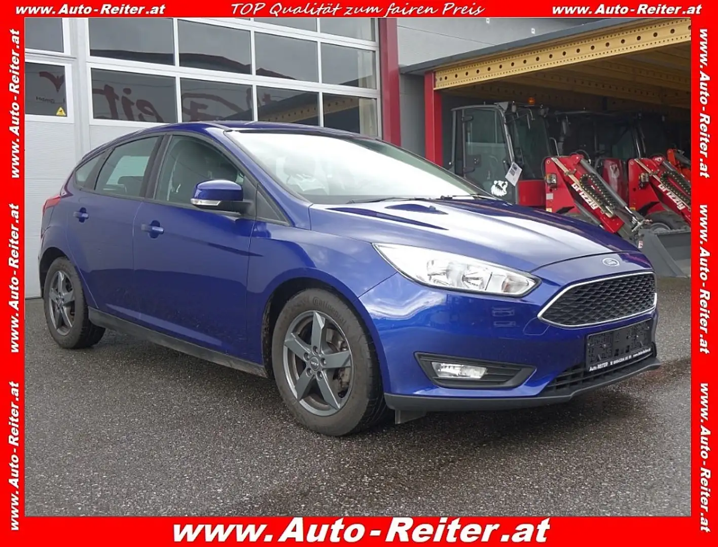 Ford Focus 1,0 EcoBoost Trend *SITZHEIZUNG, KLIMAAUTOMATIK* Blauw - 1
