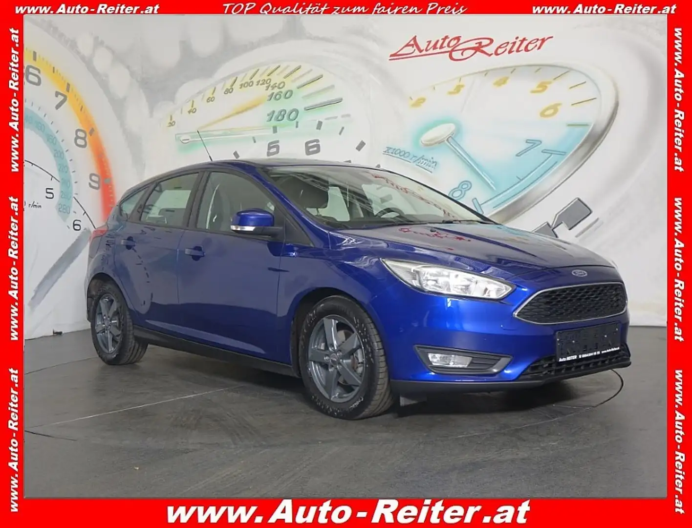 Ford Focus 1,0 EcoBoost Trend *SITZHEIZUNG, KLIMAAUTOMATIK* Bleu - 1