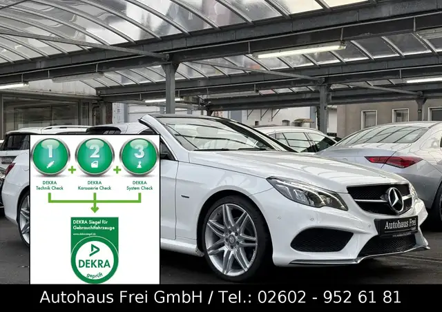 Mercedes-Benz E 200 Cabrio Sport Edition AMG*1HAND*TOP*SELTEN!