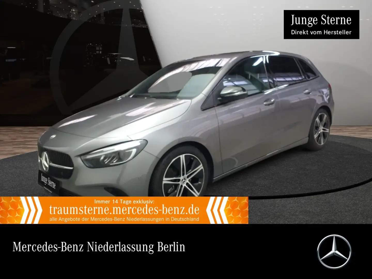 Mercedes-Benz B 200 PROGRESSIVE+NIGHT+LED+KAMERA+TOTW+7G Grau - 1