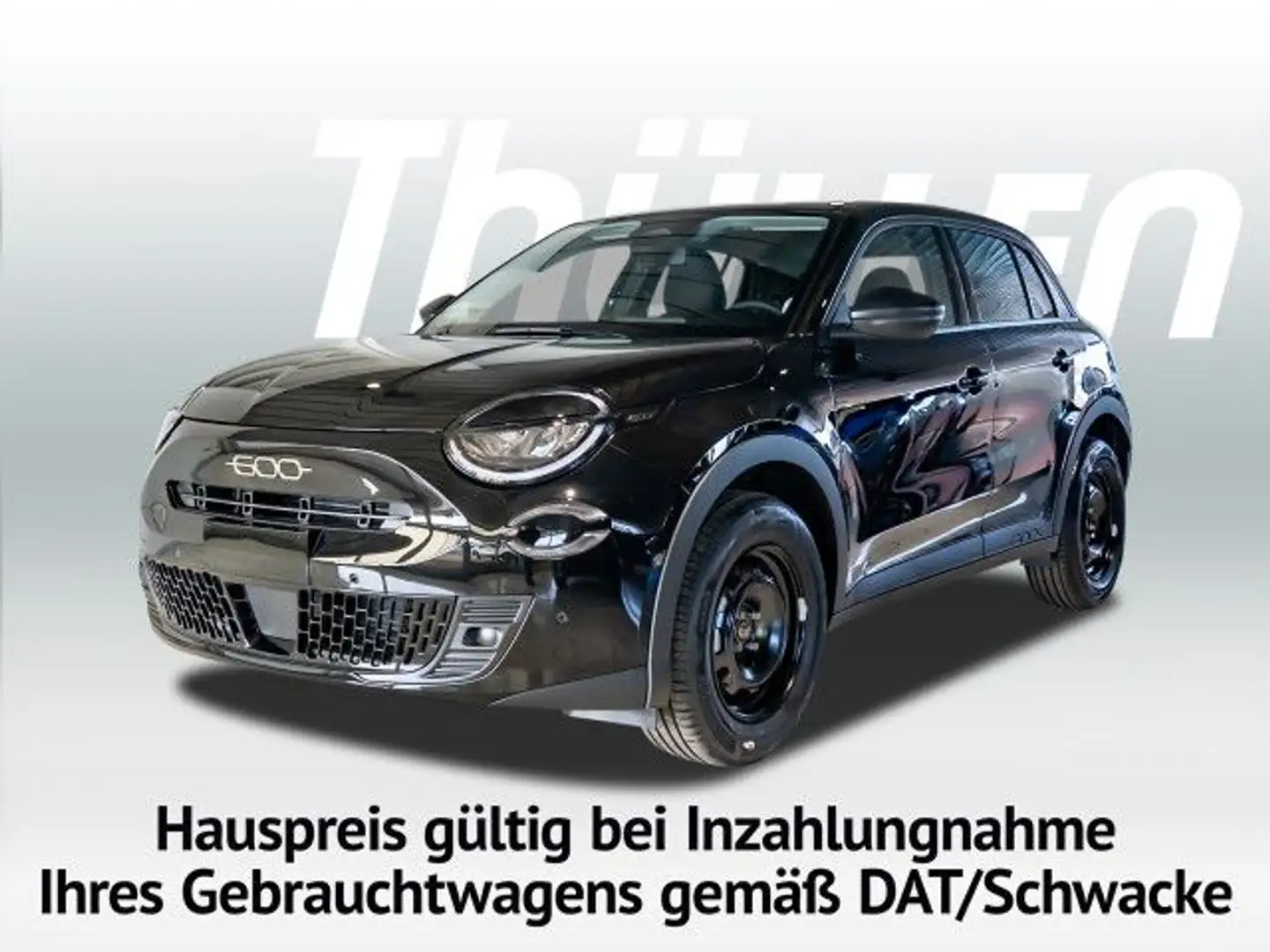 Fiat 600 Business Edition 1.2 MHEV LED Klima Negro - 1