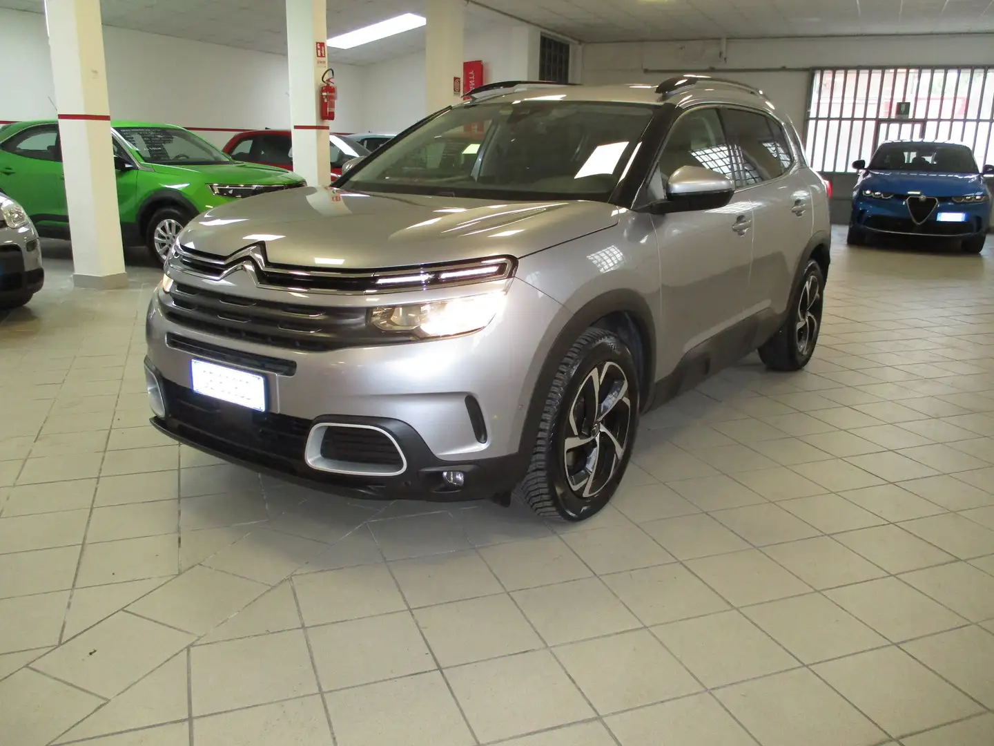 Citroen C5 Aircross 1.2 TECH FEEL (130CV) E6D-T UNIPROPRIETARIO Grigio - 1