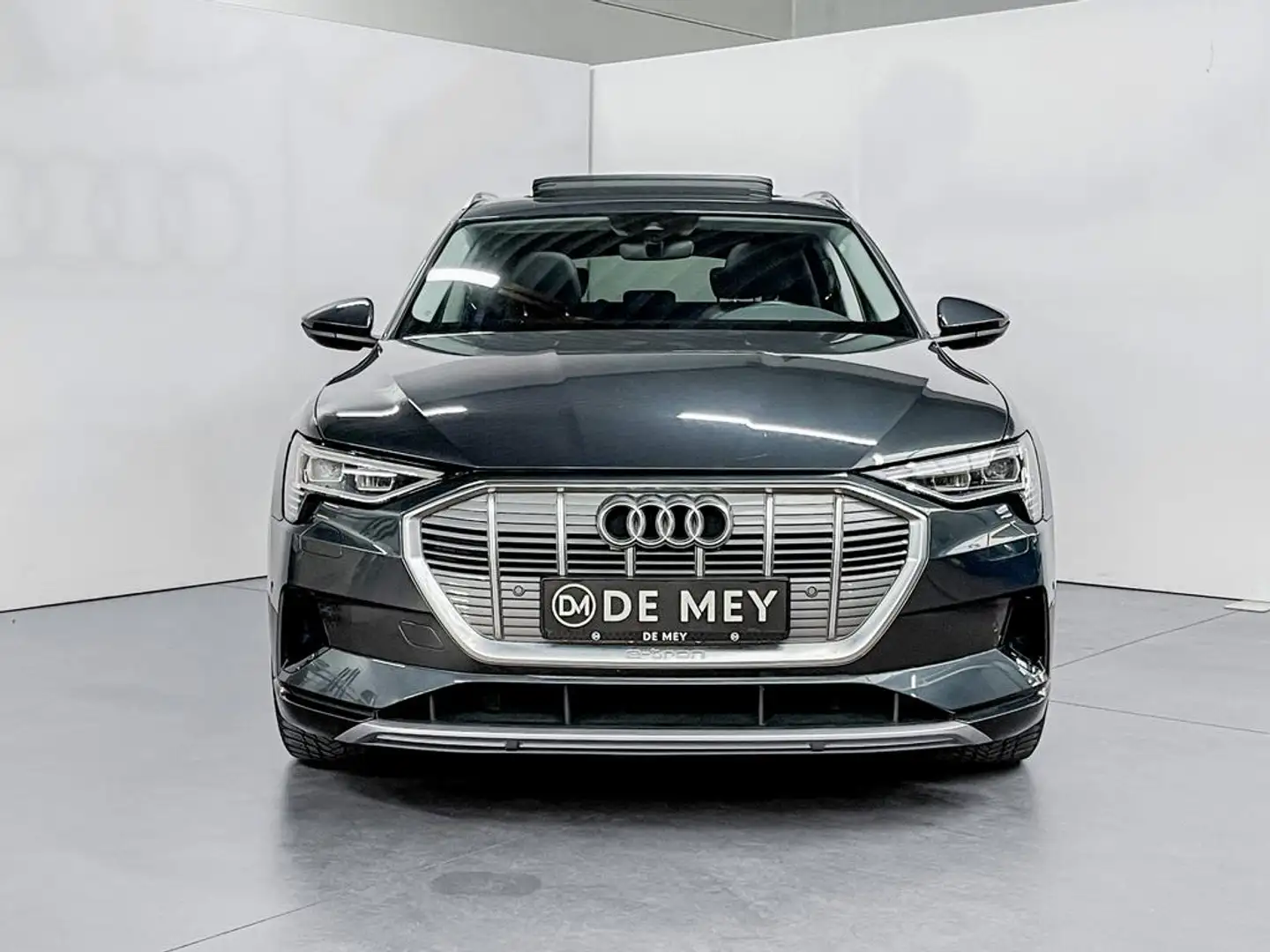 Audi e-tron 95kWh 55 Quattro 408pk / PANO / LUCHTVERING / CARPLAY / CAMERA / KEYLESS Grigio - 2