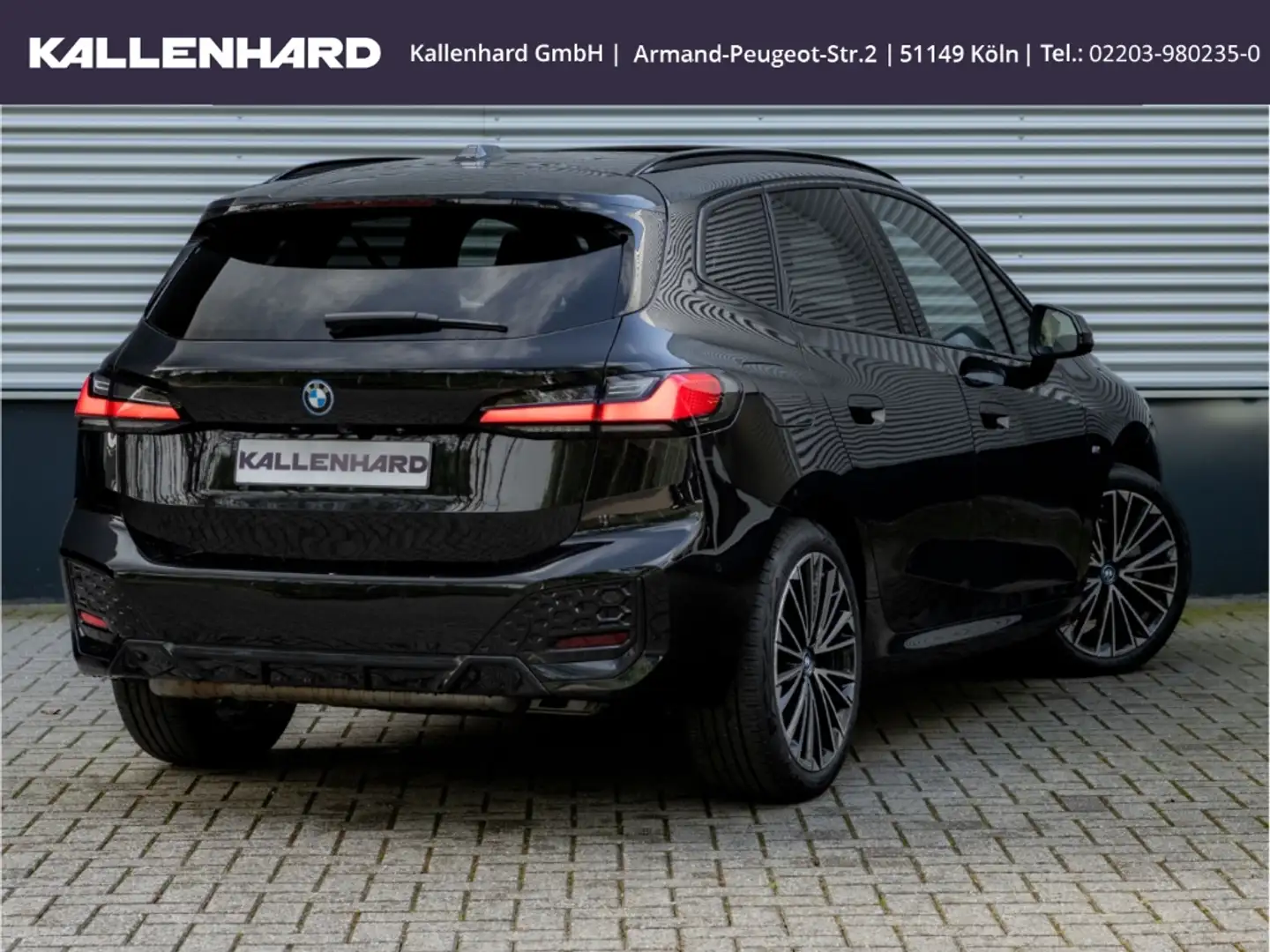 BMW 225 Active Tourer e xDrive-M-Sport-Pano-360 Kamera Schwarz - 2