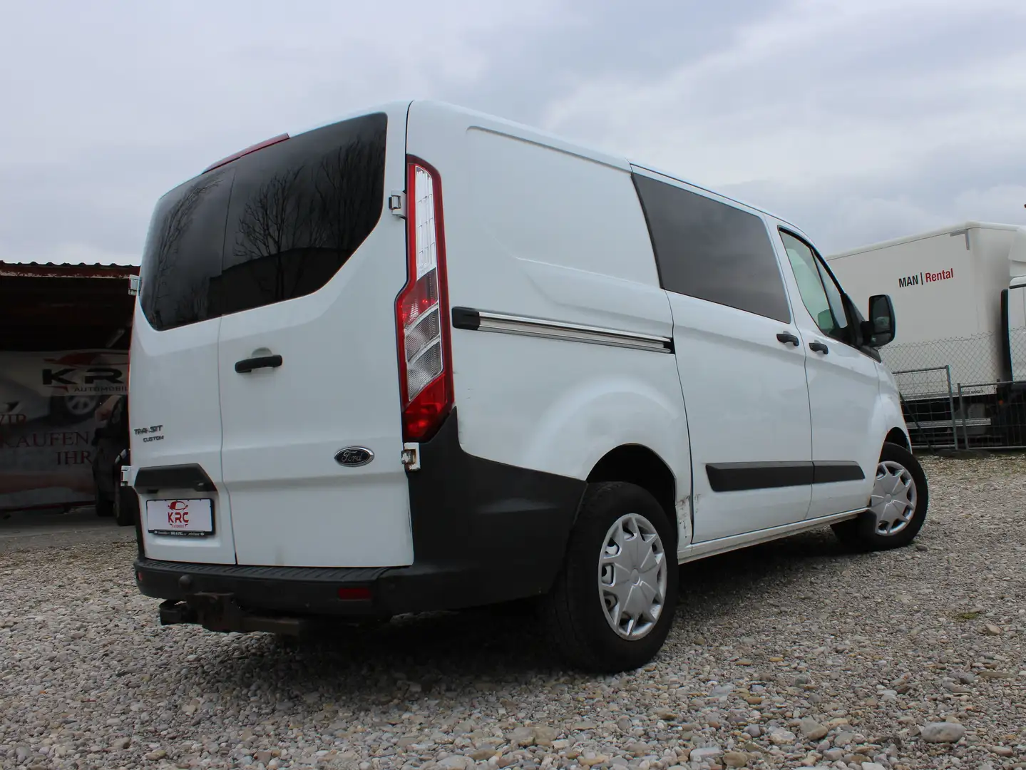Ford Transit Custom L1H1 Trend - Automatik-Klima-AHK-1.Hand Weiß - 2