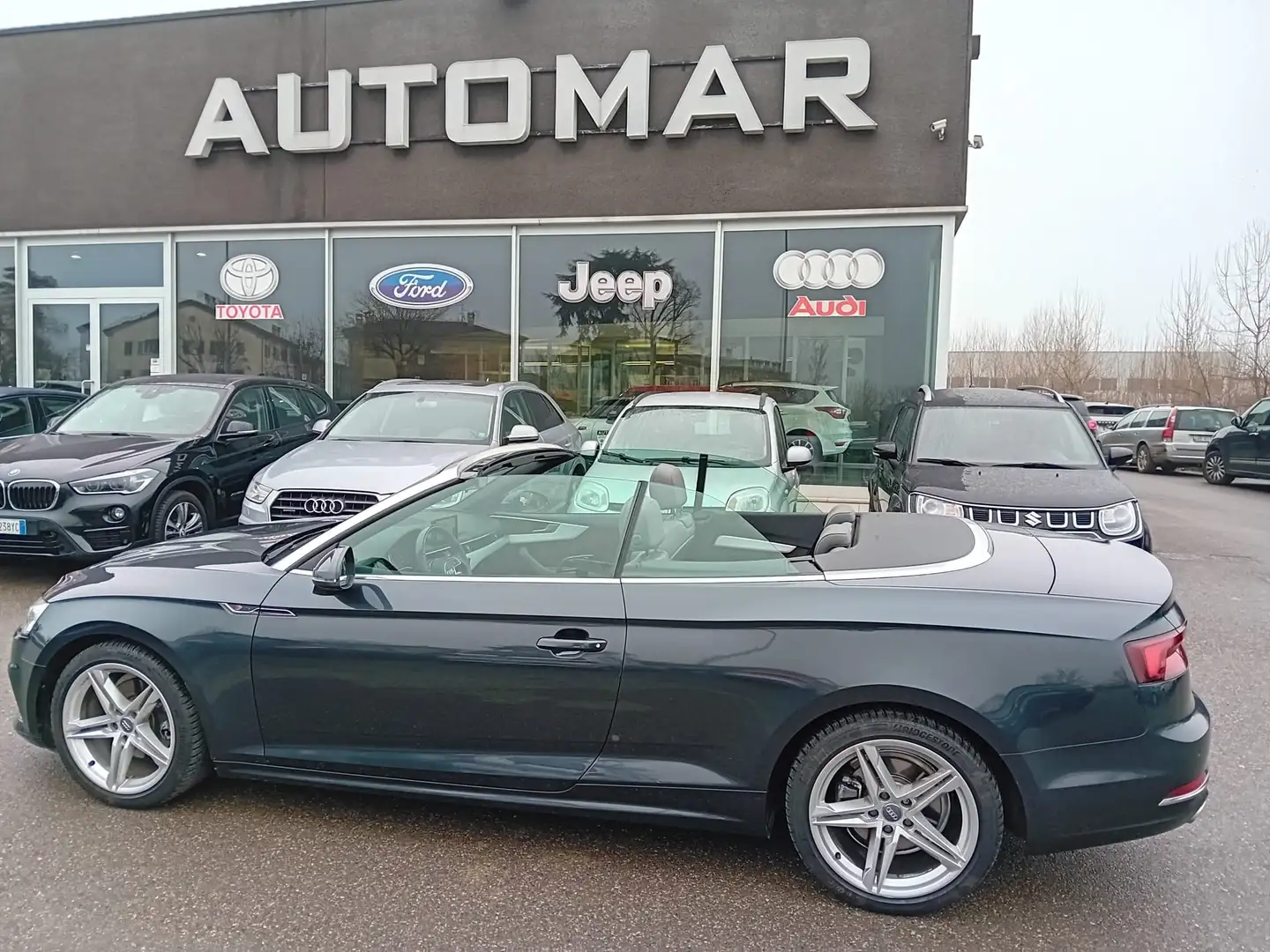 Audi A5 Cabriolet Cabrio 40 2.0 tdi Sport 150cv s-tronic Grigio - 1