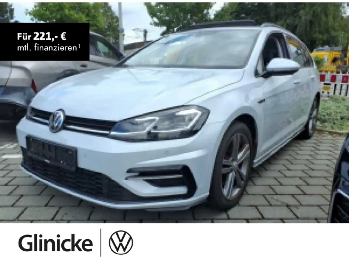 Volkswagen Golf Variant Golf VII Variant 1.5 TSI Comfortline PANO, NAVI, Zilver - 1