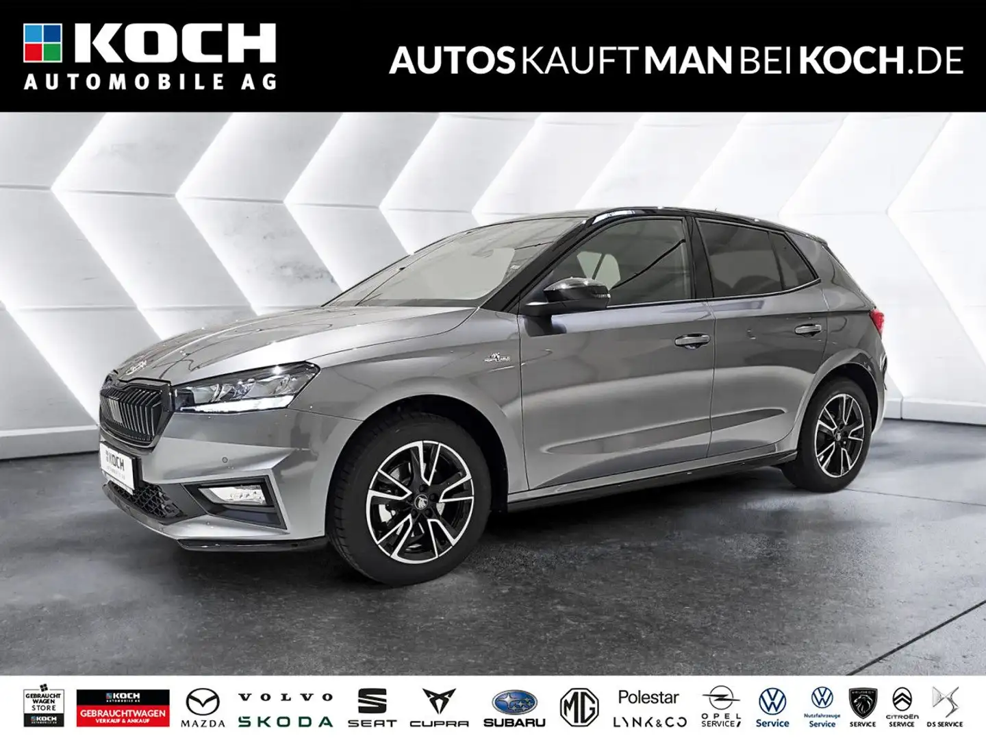 Skoda Fabia 1.5TSI DSG Monte Carlo ACC PDC WINTER PLUS Grau - 1