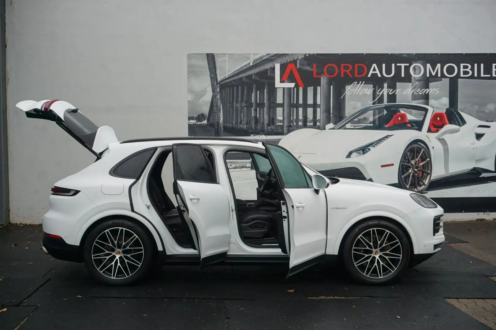 Porsche Cayenne E-Hybrid*Luft*AHK*Pano*BOSE*360Surround* Blanc - 2