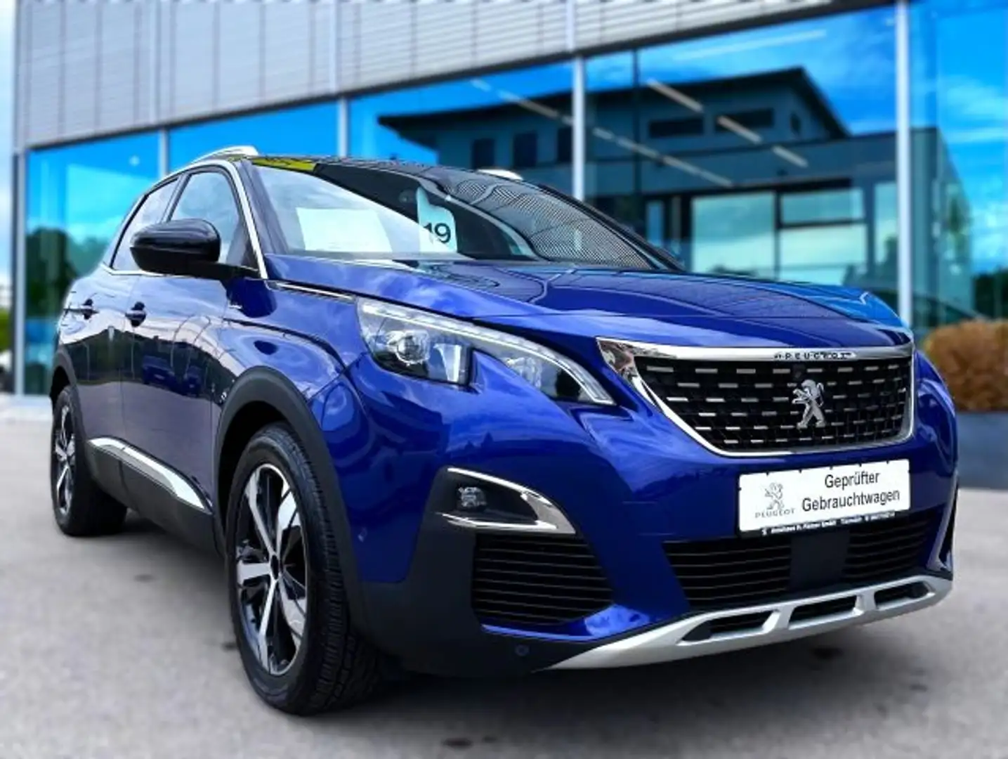 Peugeot 3008 GT-Line 165 THP EAT6 Blauw - 1
