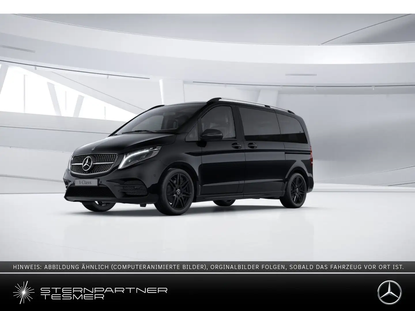Mercedes-Benz V 250 d Kompakt AMG AMG+Night+Ambiente+DAB+StHz Schwarz - 1