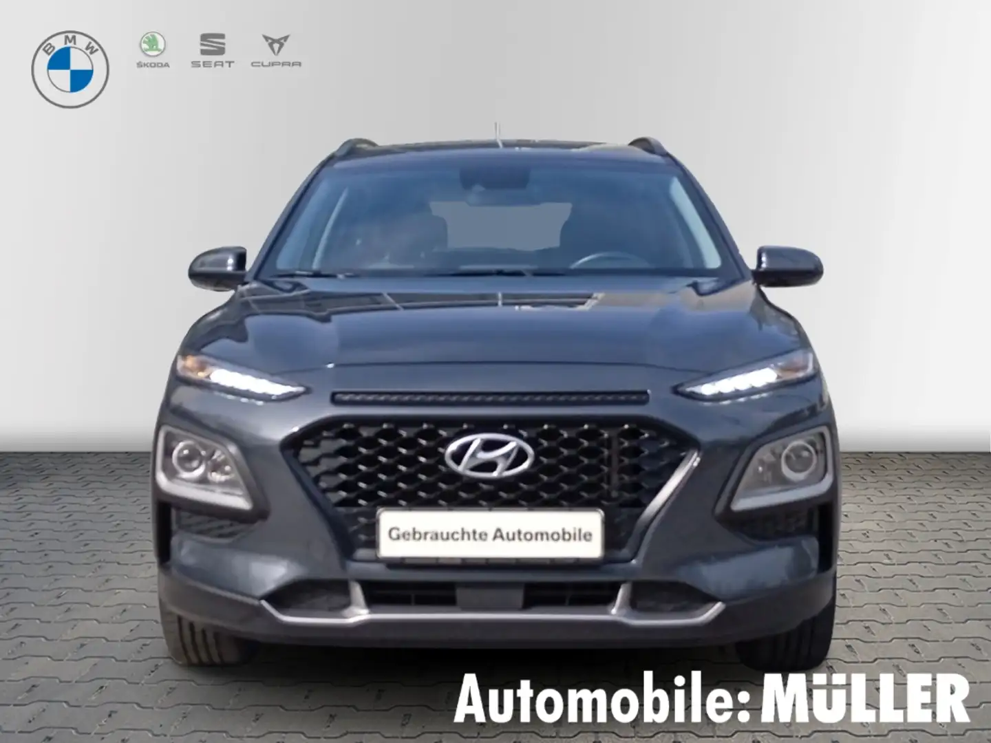 Hyundai KONA EU6d-T 1.6 T-GDI Trend 2WD (EURO 6d-TEMP) Black - 2