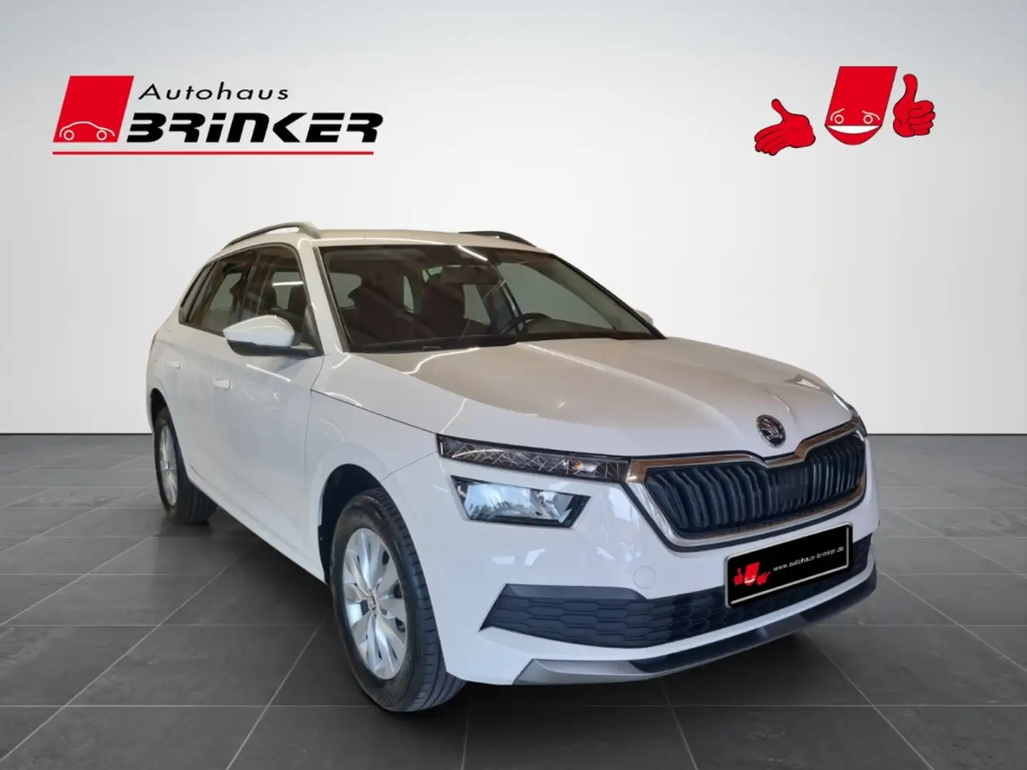 Skoda Kamiq Ambition 1.0 TSI LED  DAB SHZ Temp PDC Weiß - 1
