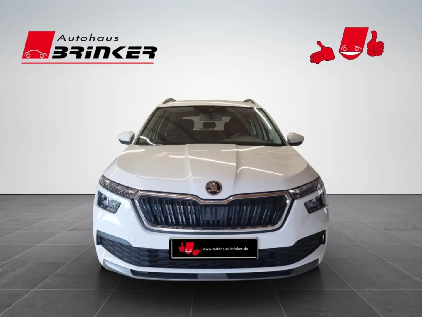 Skoda Kamiq Ambition 1.0 TSI LED  DAB SHZ Temp PDC Weiß - 2
