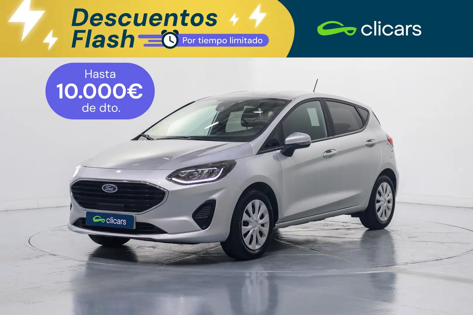 Ford Fiesta 1.1 Ti-VCT Trend Plateado - 1