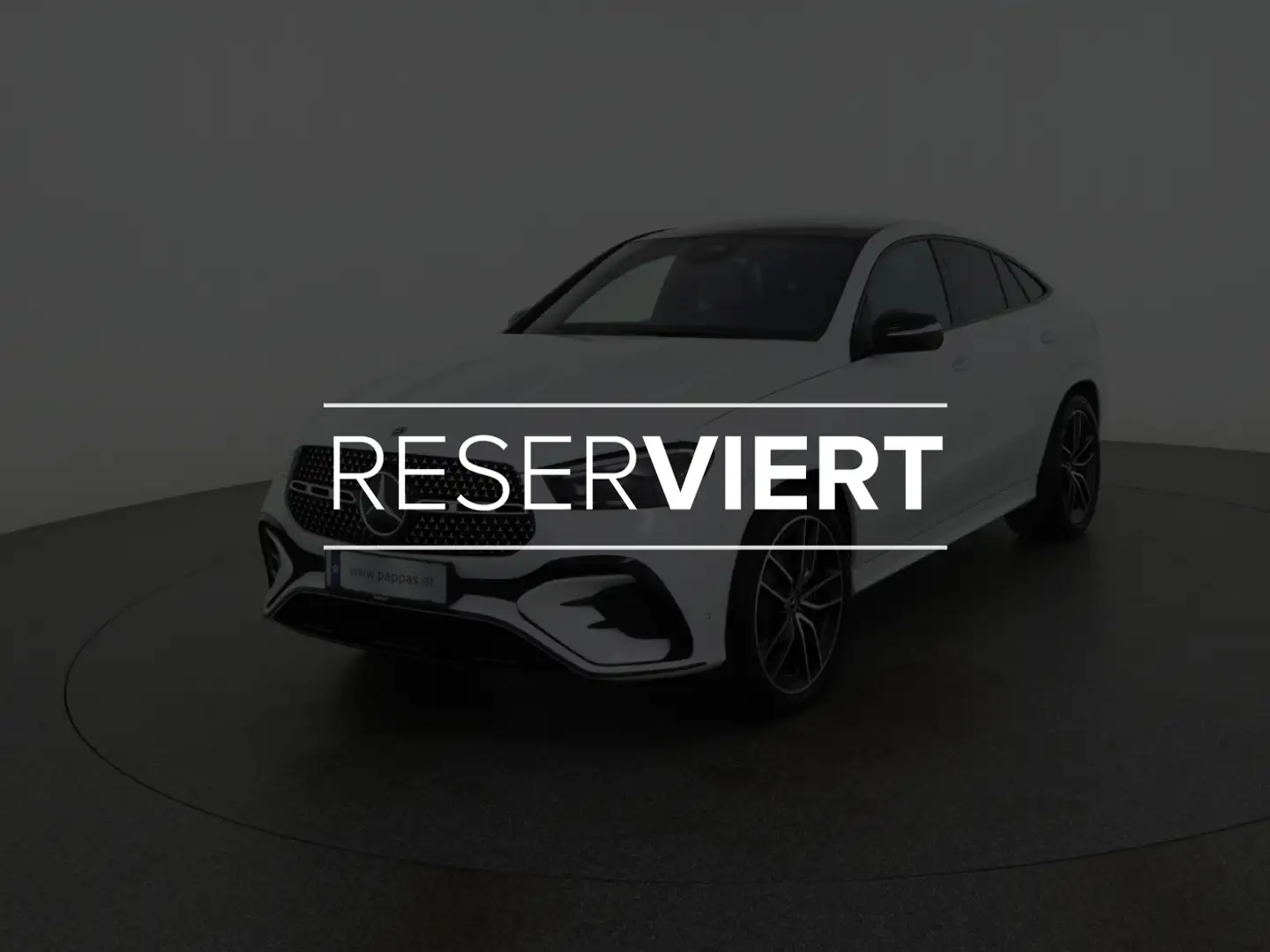 Mercedes-Benz GLE 450 d 4MATIC Coupé Stdhz PTS Distr Navi  Pano Weiß - 1