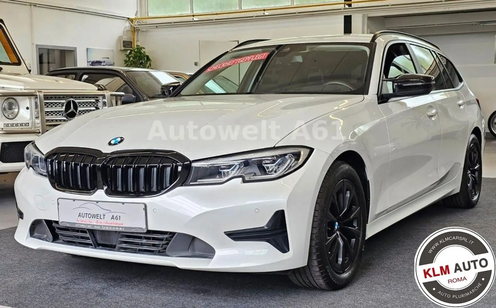 BMW 318 d 48V Touring M Sport cambio Automatico Super!!! Bianco - 1