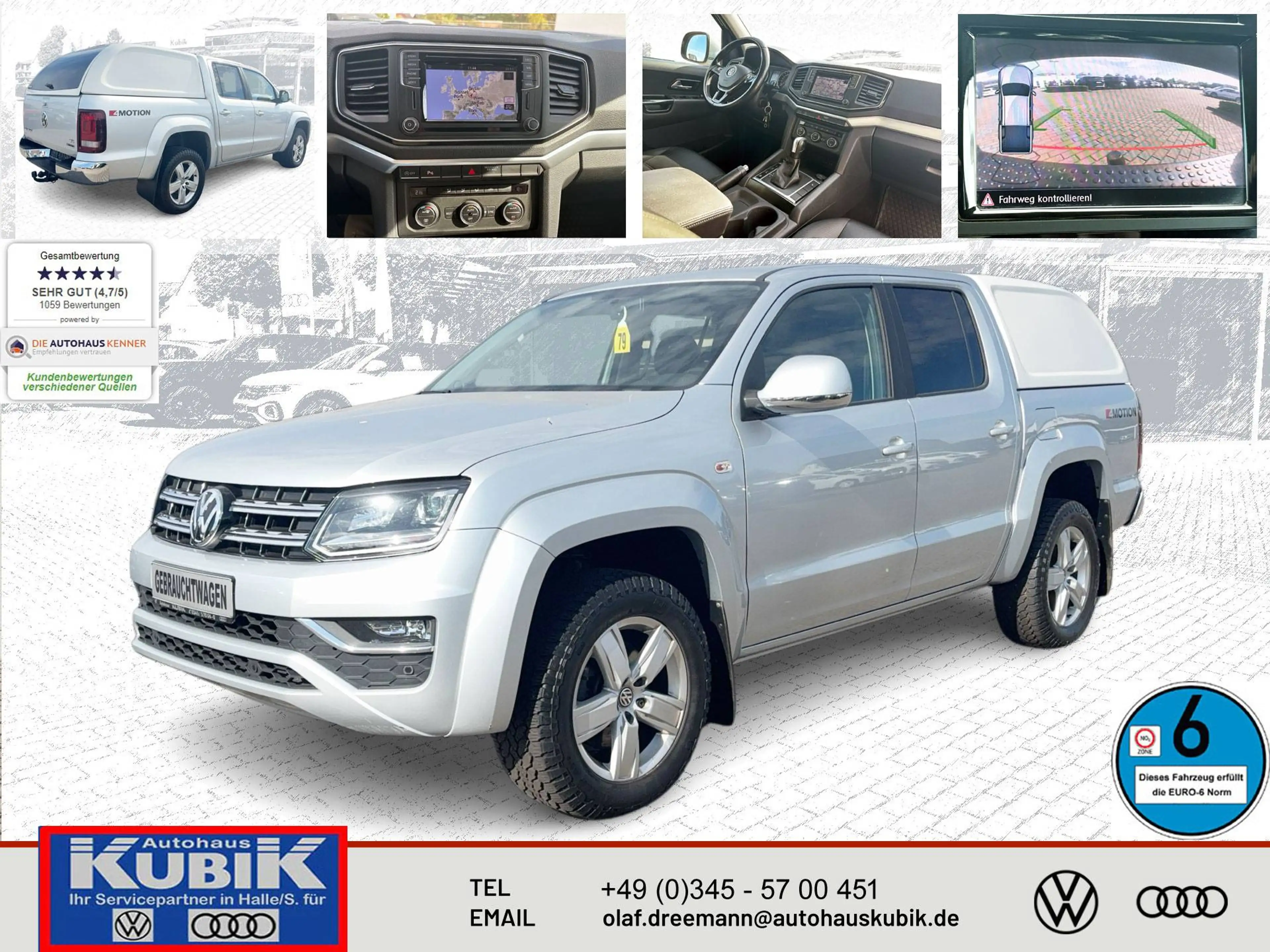 Volkswagen Amarok Amarok DC 3.0 TDI Highline 4motion Automatik+Diff. Sperre+App Connect+Kamera