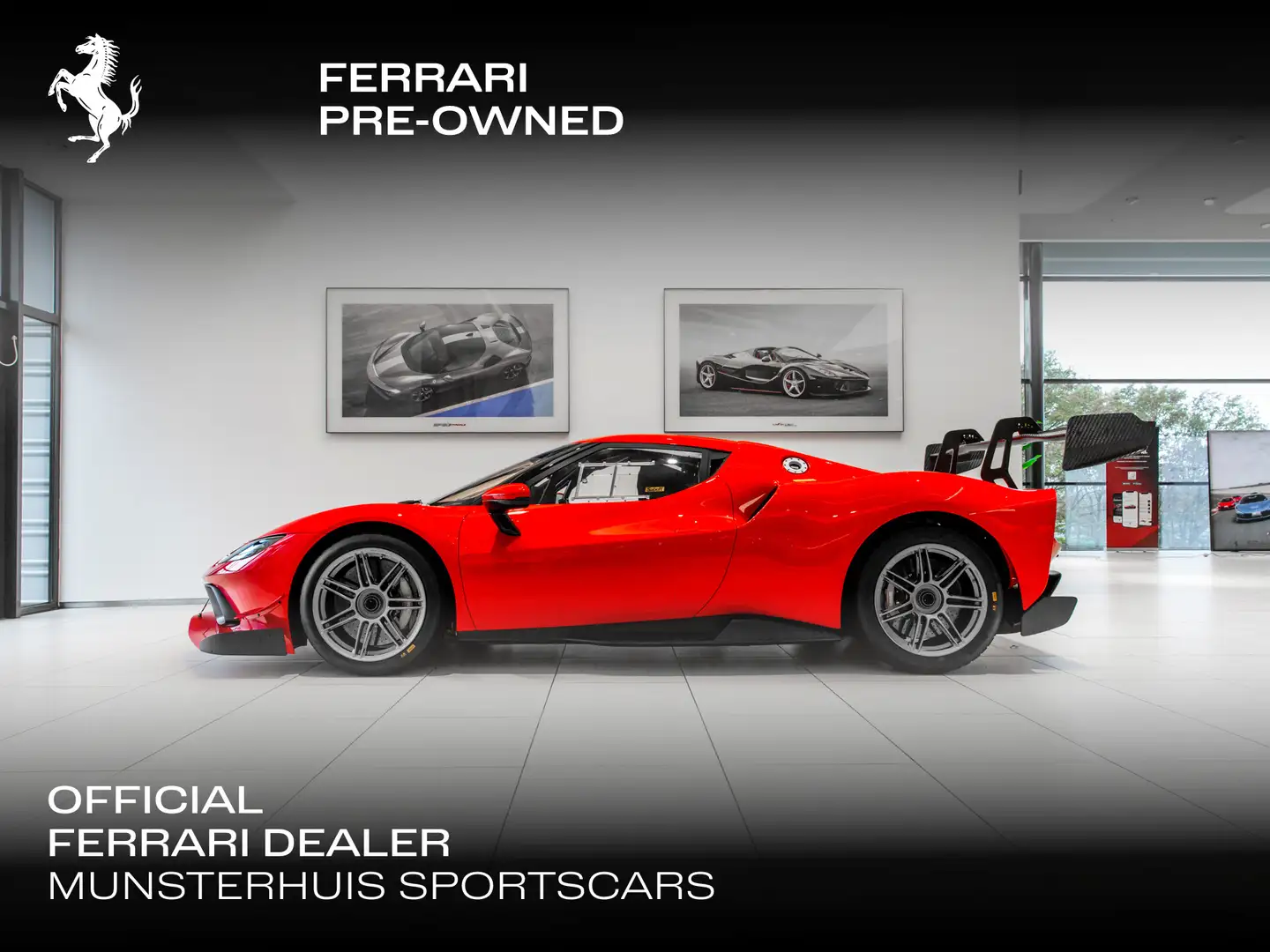 Ferrari 296 GTB Challenge ~Ferrari Munsterhuis~ Rouge - 1