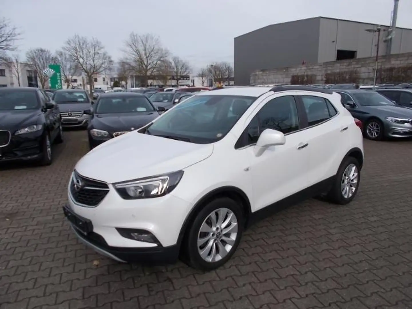 Opel Mokka X Design Line, Teilleder, SHZ, PDC, Aluf. 18" Weiß - 1