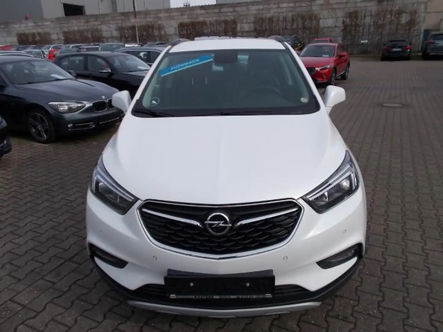 Opel Mokka X Design Line, Teilleder, SHZ, PDC, Aluf. 18" Weiß - 2
