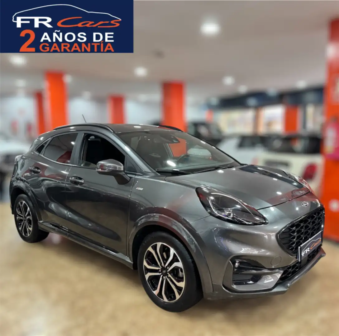 Ford Puma 1.0 EcoBoost MHEV ST-Line Design 125 Gris - 1