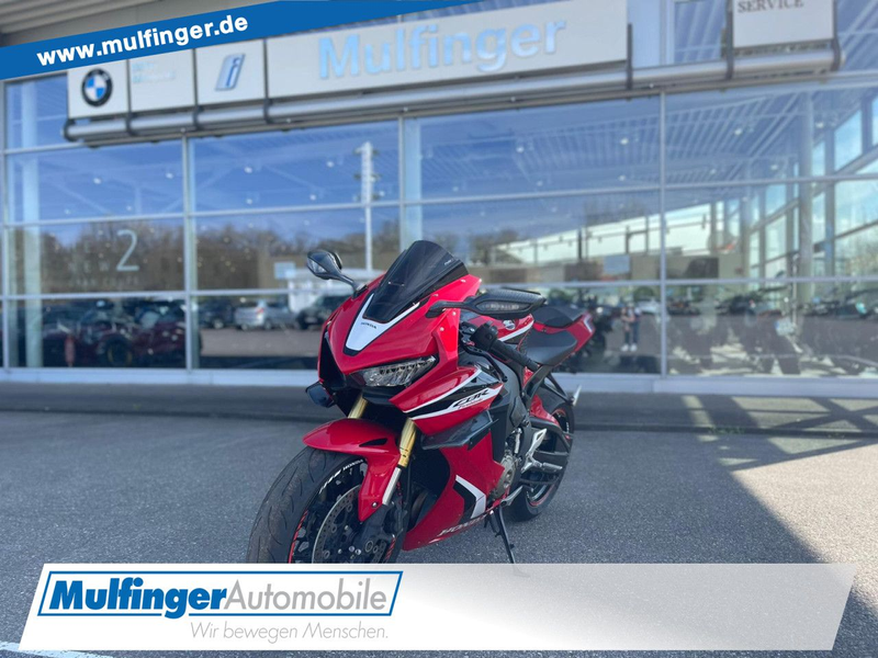 Honda CBR 1000 RA Rot Bodis Auspuff Kennzeichenha.kurz