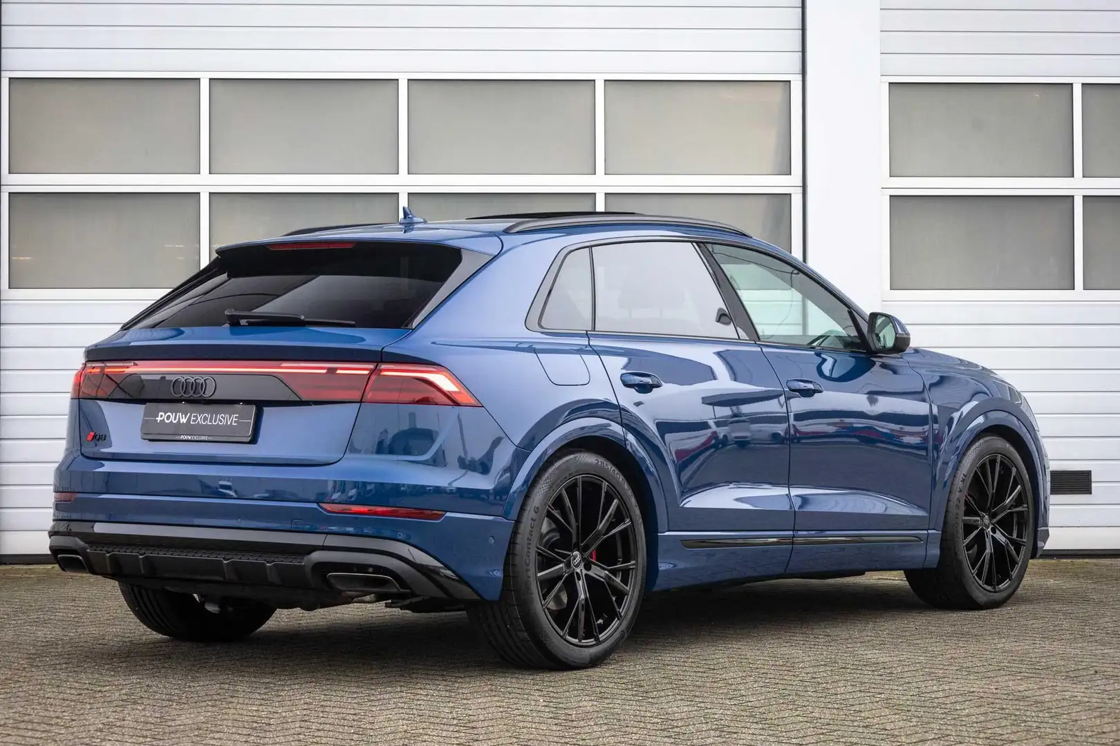 Audi Q8 55 TFSIe 394pk Quattro S-Line Edition | Panoramada Blue - 2