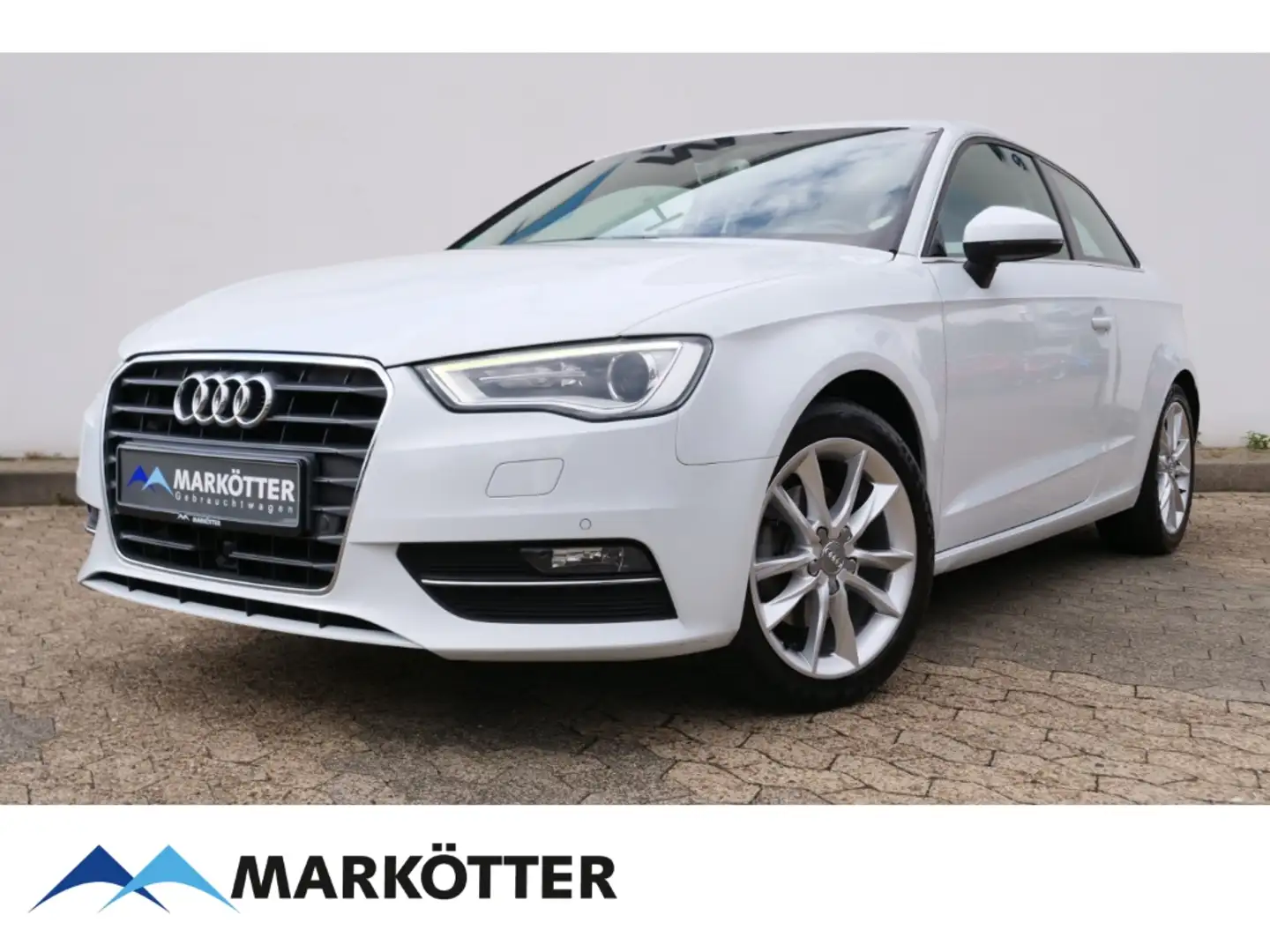 Audi A3 2.0 TDI Navi/Xenon/Kamera/Bluetooth/2xPDC/AHK Weiß - 2