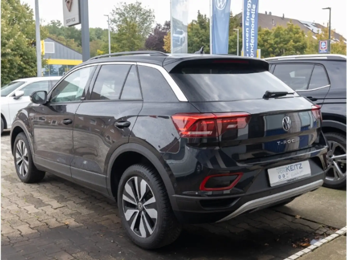 Volkswagen T-Roc Move 1.5 TSI +ALLW+RFK+L/SHZ+KLIMA+LED+BC+ Noir - 2