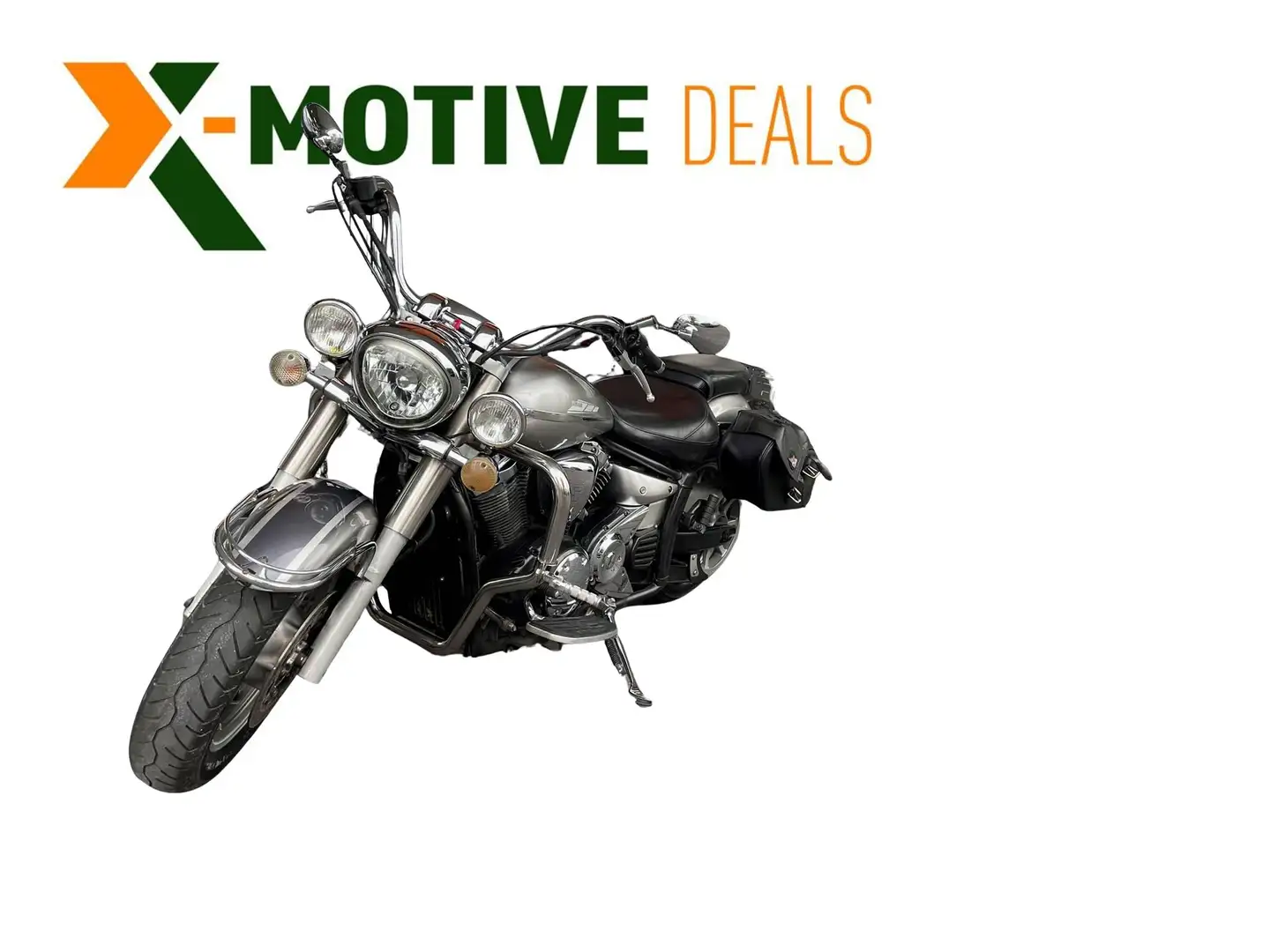 Yamaha XVS 1300 1300A Custom | Org NL! | 1 eig | Lederen tassen | Grijs - 1