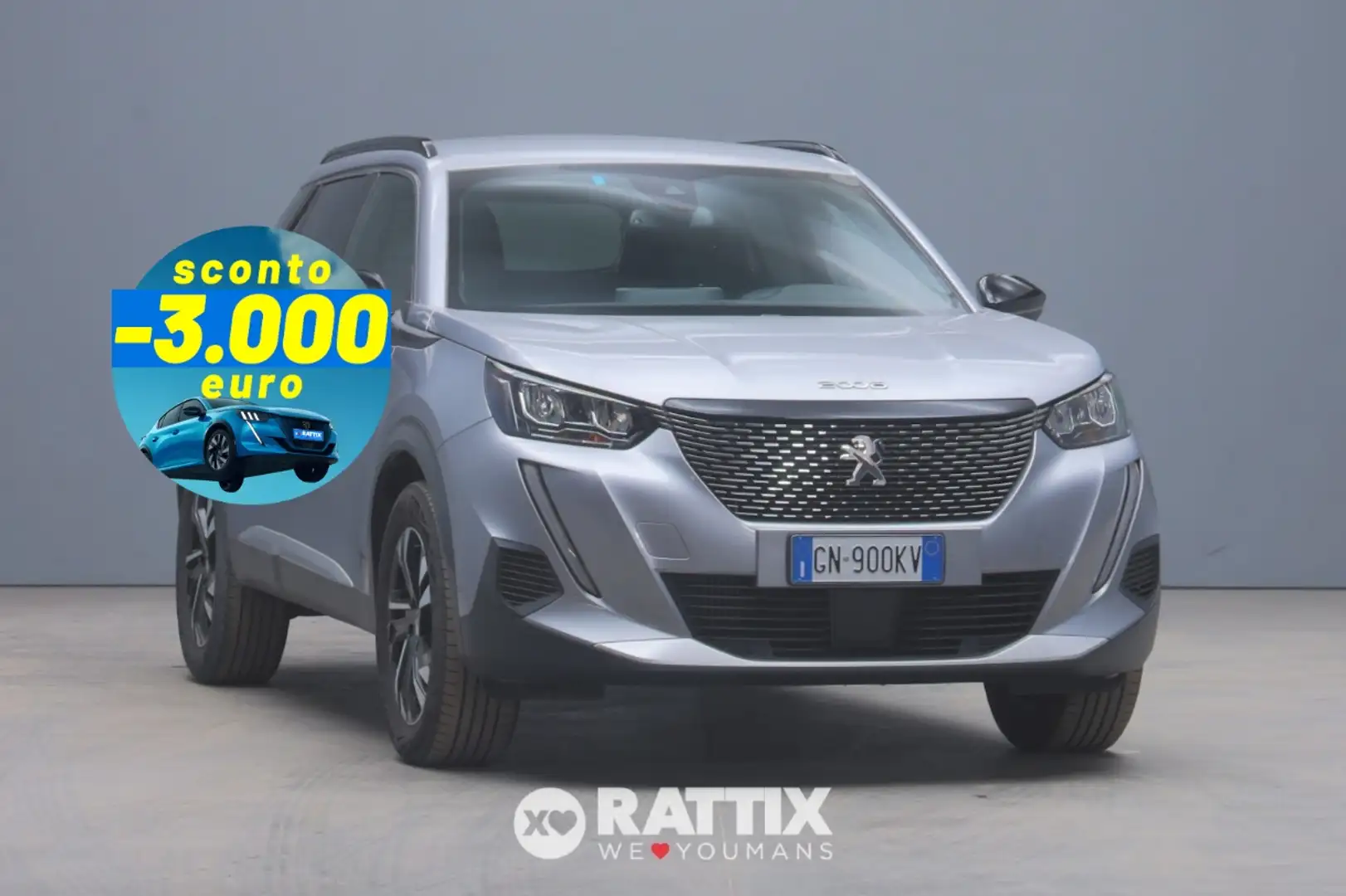 Peugeot 2008 1.2 Puretech 130CV Allure Pack EAT8 Grigio - 1