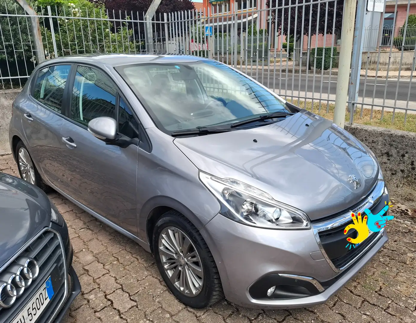 Peugeot 208 208 I 2015 5p 1.2 puretech Allure s Argento - 1