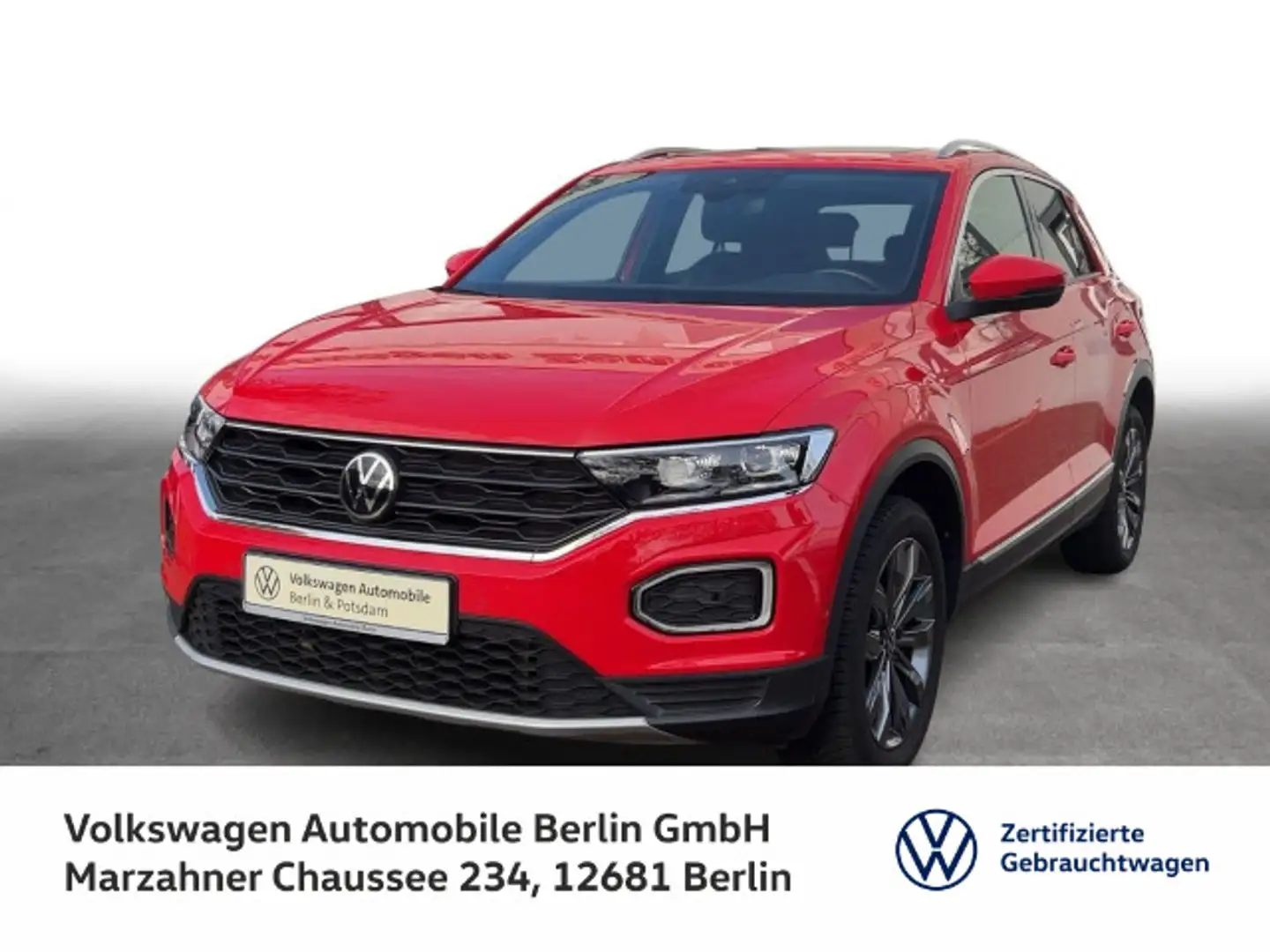 Volkswagen T-Roc 1.5 TSI DSG Sport Pano Navi LED SHZ PDC Rot - 1