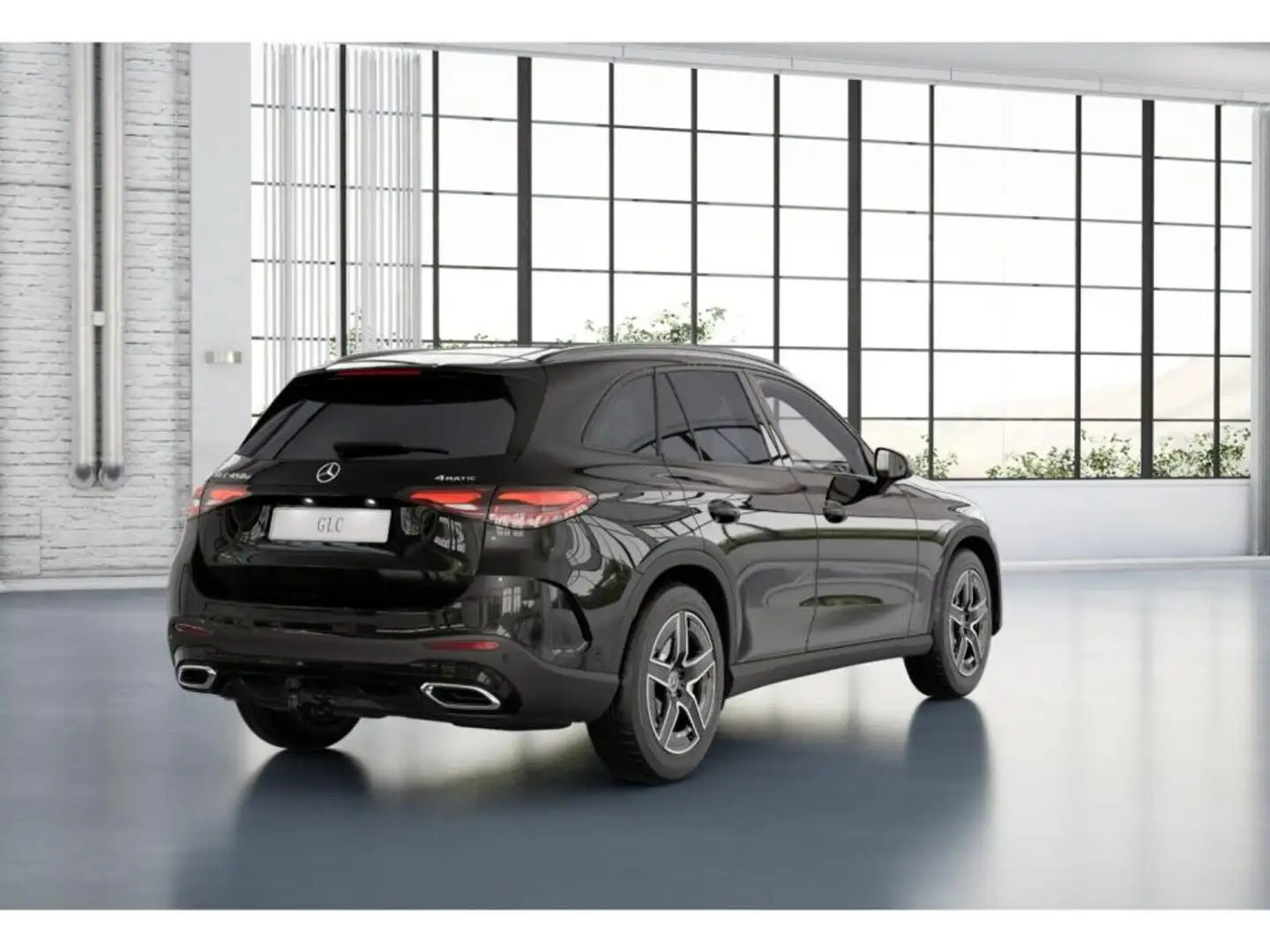 Mercedes-Benz GLC 450 d 4M AMG-Sport/360/Pano/AHK/Night/Memo Zwart - 2
