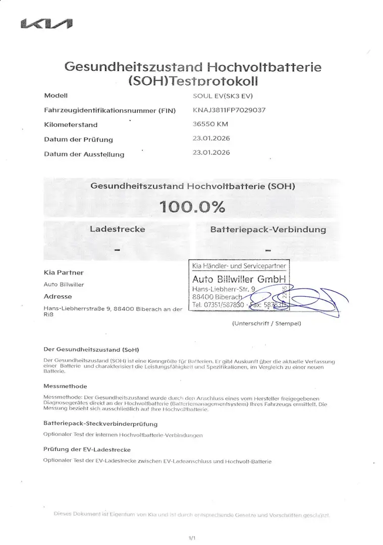 Kia Soul e-Soul 64 kWh Spirit WP 3-ph. Batteriezertifikat Schwarz - 2