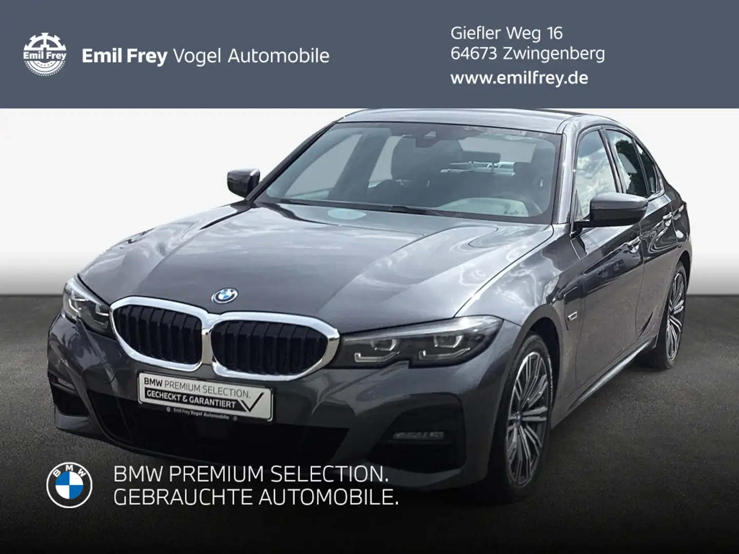 BMW 330 e Aut. M Sport Grijs - 1