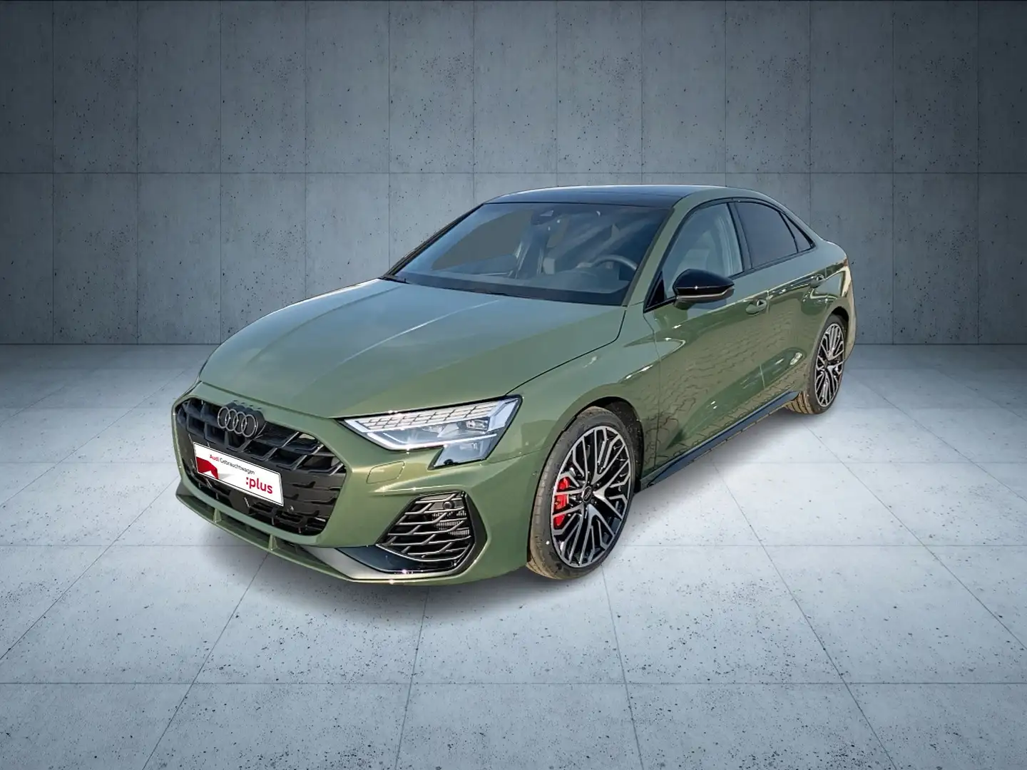 Audi S3 Limousine TFSI S tr. PANO Matrix 19´ Cam Grün - 2