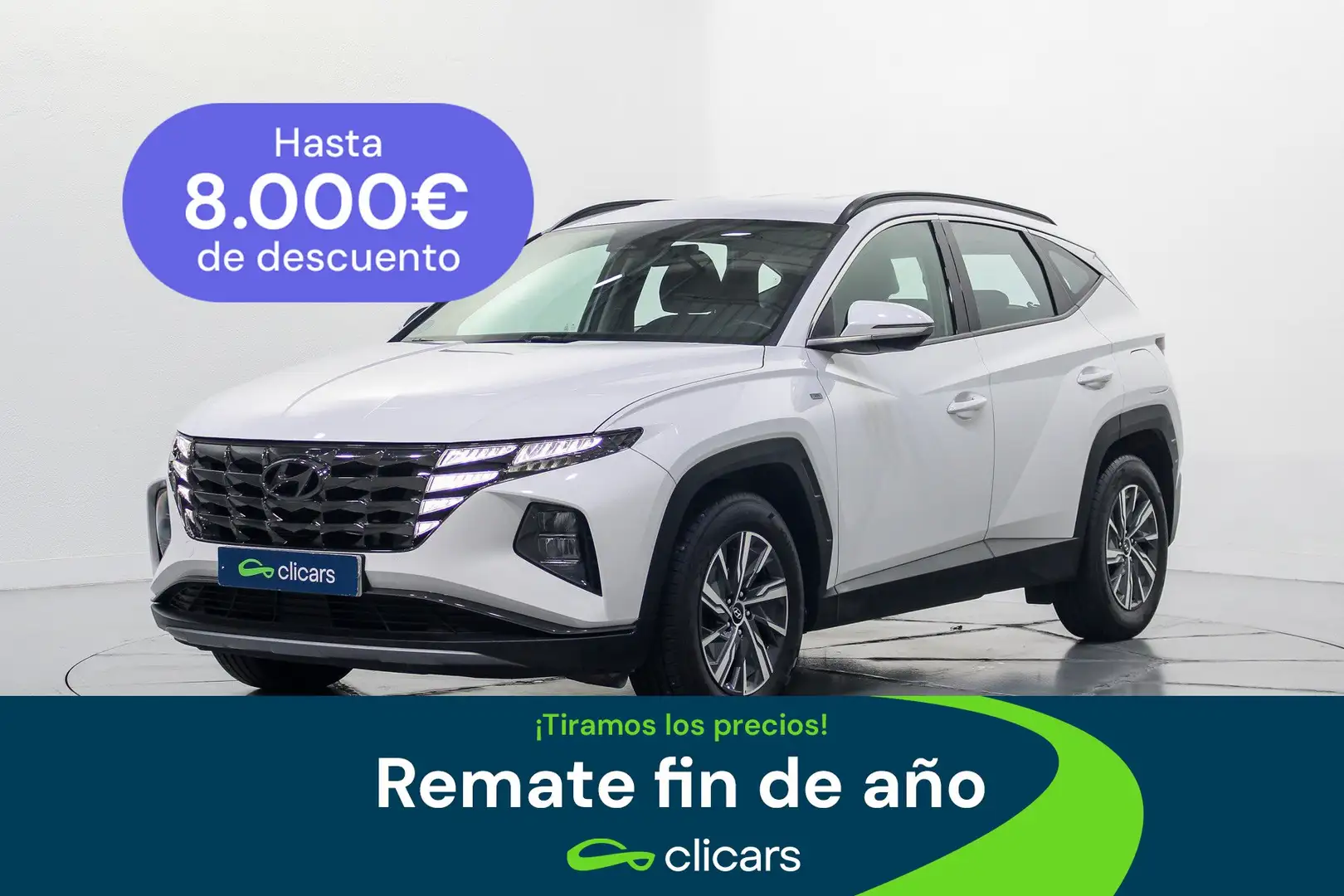 Hyundai TUCSON 1.6 CRDI 48V Maxx 4x4 DT Blanc - 1