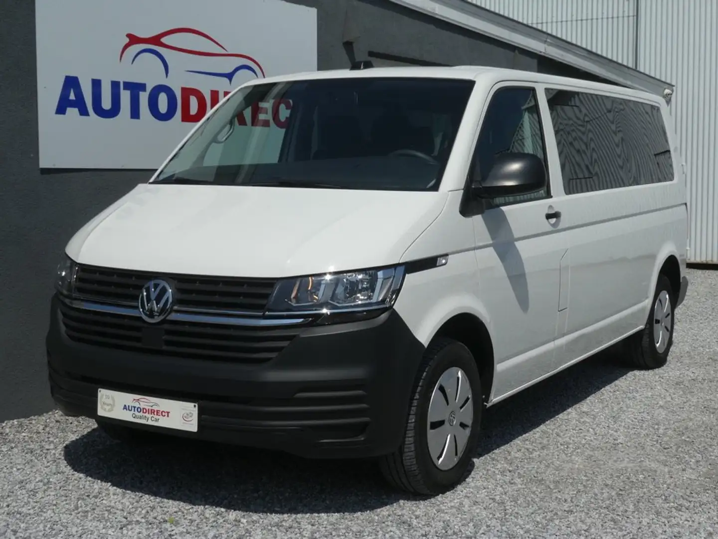 Volkswagen T6 Transporter 2.0 TDi Long 9places Airco, Carplay, Bluetoorth Alb - 1