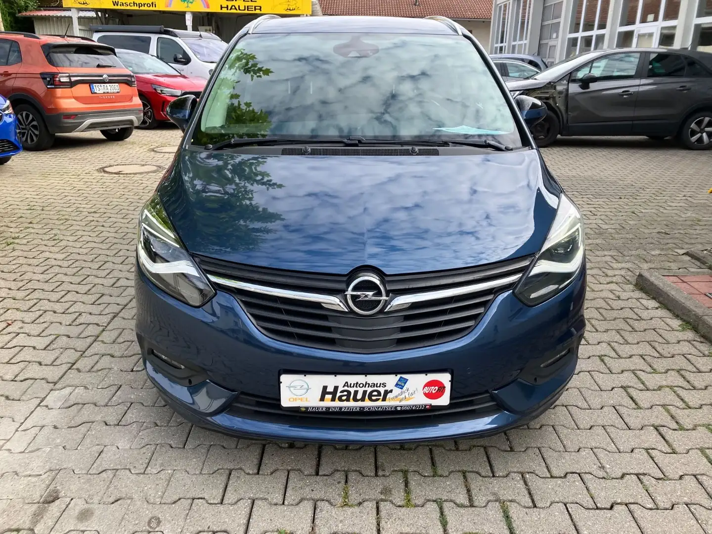 Opel Zafira Tourer 1.6 T. DI  Bus. INNOVAT. OPC Line Bleu - 2
